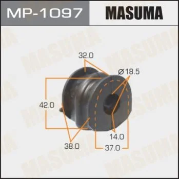<strong>Втулка стабилизатора заднего Nissan Qashqai (06-13) (Кратно 2 шт) Masuma MASUMA MP1097 (фото 1)</strong>