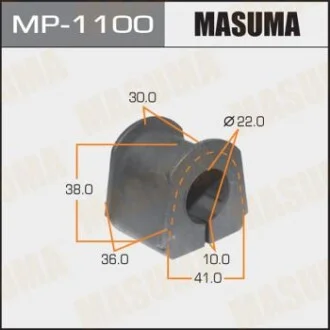Втулка стабілізатора заднього Mitsubishi Pajero (-0909-15) (Кратно 2 шт) для MASUMA MP1100 фото товару