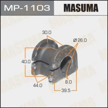 <strong>Втулка стабілізатора заднього Mitsubishi Pajero (06-) (Кратно 2 шт) Masuma MASUMA MP1103 (фото 1)</strong>