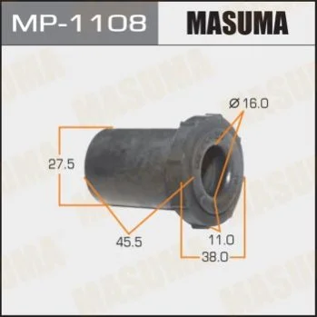 <strong>Втулка ресора нижня Mitsubishi L200 (05-) (Кратно 2 шт) Masuma MASUMA MP1108 (фото 1)</strong>