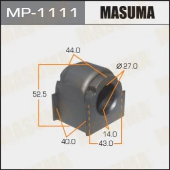 <strong>Втулка стабілізатора переднього Mazda CX-7 (06-12) (Кратно 2 шт) Masuma MASUMA MP1111 (фото 1)</strong>