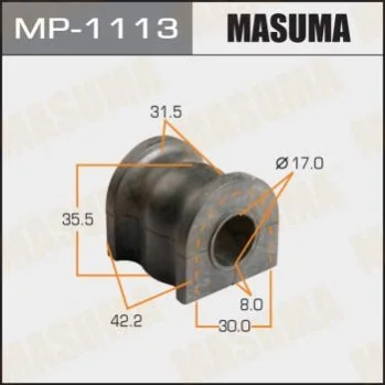 <strong>Втулка стабілізатора заднього Mazda CX-9 (07-15) (Кратно 2 шт) Masuma MASUMA MP1113 (фото 1)</strong>