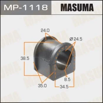 <strong>Втулка стабілізатора заднього Mazda 3 (06-13) (Кратно 2 шт) Masuma MASUMA MP1118 (фото 1)</strong>
