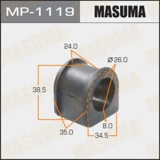 Втулка стабілізатора переднього Mazda 3 (06-13) (Кратно 2 шт) для MASUMA MP1119 фото товару