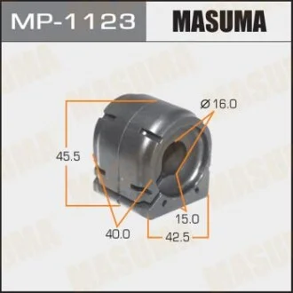 Втулка стабілізатора заднього Mazda CX-5 (11-), CX-9 (17-) (Кратно 2 шт) Masuma для MASUMA MP1123 фото товару