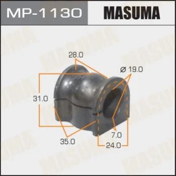 <strong>Втулка стабілізатора заднього Honda CR-V (06-16) (Кратно 2 шт) Masuma MASUMA MP1130 (фото 1)</strong>