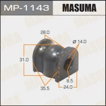<strong>Втулка стабілізатора заднього Honda Accord (02-08) (Кратно 2 шт) Masuma MASUMA MP1143 (фото 1)</strong>
