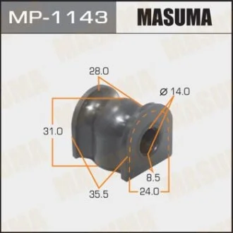 Втулка стабілізатора заднього Honda Accord (02-08) (Кратно 2 шт) Masuma для MASUMA MP1143 фото товару