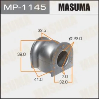 Втулка стабілізатора переднього Honda City (06-08), Jazz (04-08) (Кратно 2 шт) Masuma для Honda MASUMA MP1145 фото товару
