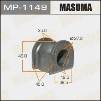 Втулка стабілізатора переднього Honda Accord Tourer (02-08) (Кратно 2 шт) Masuma для MASUMA MP1149 фото товару