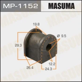 <strong>Втулка стабілізатора заднього Honda Civic (06-08) (Кратно 2 шт) Masuma MASUMA MP1152 (фото 1)</strong>