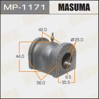 <strong>Втулка стабілізатора переднього Honda HR-V (00-06) (Кратно 2 шт) Masuma MASUMA MP1171 (фото 1)</strong>