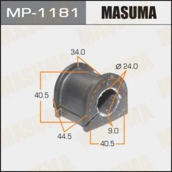 <strong>Втулка стабілізатора переднього Mitsubishi Grandis (03-10) (Кратно 2 шт) Masuma MASUMA MP1181 (фото 1)</strong>