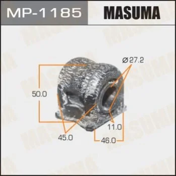 <strong>Втулка стабілізатора переднього Honda Crosstour (12-) (Кратно 2 шт) Masuma MASUMA MP1185 (фото 1)</strong>