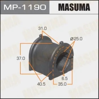 <strong>Втулка стабілізатора переднього Lexus ES 200, 300, 350 (12-) (Кратно 2 шт) Masuma MASUMA MP1190 (фото 1)</strong>