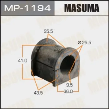<strong>Втулка стабілізатора переднього Suzuki Grand Vitara (05-) (Кратно 2 шт) Masuma MASUMA MP1194 (фото 1)</strong>