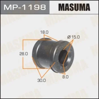 <strong>Втулка стабілізатора заднього Toyota Land Cruiser (07-) (Кратно 2 шт) Masuma MASUMA MP1198 (фото 1)</strong>