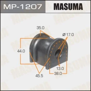 <strong>Втулка стабілізатора заднього Honda Accord, Accord Tourer (10-13) (Кратно 2 шт) Masuma MASUMA MP1207 (фото 1)</strong>