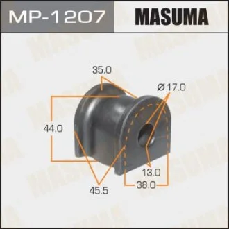 Втулка стабілізатора заднього Honda Accord, Accord Tourer (10-13) (Кратно 2 шт) Masuma для MASUMA MP1207 фото товару