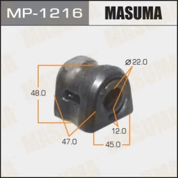 <strong>Втулка стабілізатора переднього Honda Civic (08-) (Кратно 2 шт) Masuma MASUMA MP1216 (фото 1)</strong>