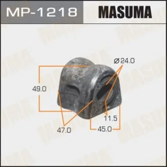 Втулка стабілізатора переднього Honda Civic Type R (08-) (Кратно 2 шт) Masuma для MASUMA MP1218 фото товару