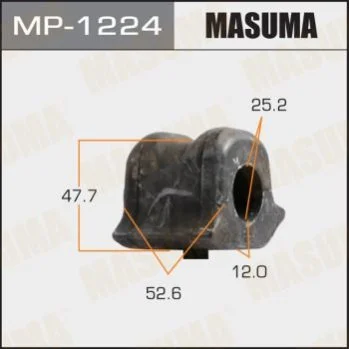 <strong>Втулка стабілізатора переднього права Lexus NX 300H (14-) MASUMA MP1224 (фото 1)</strong>