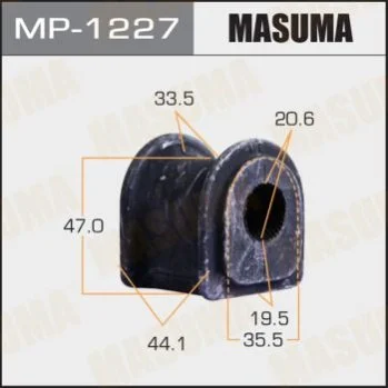 <strong>Втулка стабілізатора заднього Lexus RX 350 (08-15)/ Toyota Highlander (13-) (Кратно 2 шт) Masuma MASUMA MP1227 (фото 1)</strong>
