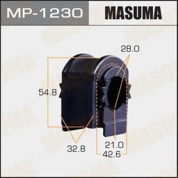 <strong>Втулка стабілізатора (Кратно 2) перед RX200T, RX450H/AGL25W, GYL25L MASUMA MP1230 (фото 1)</strong>