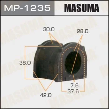 <strong>Втулка стабилизатора переднего Toyota Land Cruiser (-07) (Кратно 2 шт) MASUMA MP1235 (фото 1)</strong>