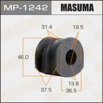 <strong>Втулка стабілізатора заднього Nissan Murano (04-08) (Кратно 2 шт) Masuma MASUMA MP1242 (фото 1)</strong>