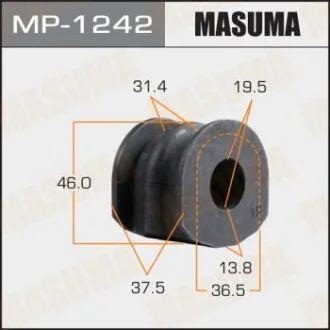 Втулка стабілізатора заднього Nissan Murano (04-08) (Кратно 2 шт) Masuma для MASUMA MP1242 фото товару
