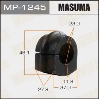 <strong>Втулка стабілізатора переднього Nissan Patrol (01-10) (Кратно 2 шт) Masuma MASUMA MP1245 (фото 1)</strong>