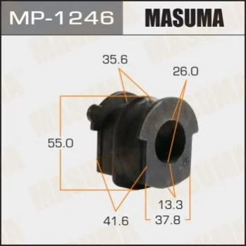 <strong>Втулка стабілізатора заднього Nissan Murano (16-), Pathfinder (14-) (Кратно 2 шт) Masuma MASUMA MP1246 (фото 1)</strong>