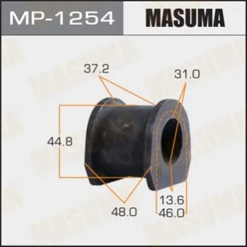 <strong>Втулка стабілізатора переднього Mitsubishi L200, Pajero Sport (14-) (Кратно 2 шт) Masuma MASUMA MP1254 (фото 1)</strong>