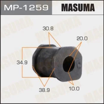<strong>Втулка стабілізатора переднього Mitsubishi L200 (-08), Pajero Sport (-09) (Кратно 2 шт) Masuma MASUMA MP1259 (фото 1)</strong>