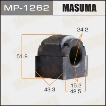 <strong>Втулка стабілізатора переднього Mazda CX-7 (11-) (Кратно 2 шт) Masuma MASUMA MP1262 (фото 1)</strong>