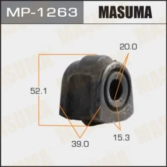 Втулка стабілізатора переднього Subaru Legacy Outback (14-) (Кратно 2 шт) Masuma для MASUMA MP1263 фото товару