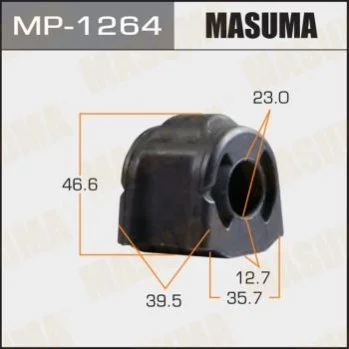 <strong>Втулка стабілізатора переднього Subaru Forester (12-), XV (12-) (Кратно 2 шт) Masuma MASUMA MP1264 (фото 1)</strong>