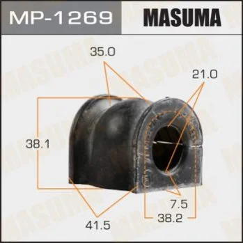 <strong>Втулка стабілізатора переднього Honda City (04-) (Кратно 2 шт) Masuma MASUMA MP1269 (фото 1)</strong>