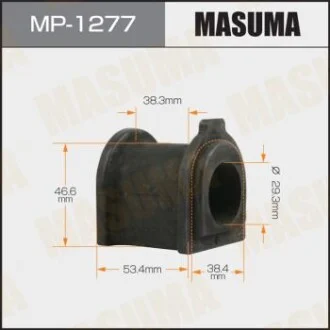 Втулка стабілізатора переднього Toyota Hiace (05-) (Кратно 2 шт) Masuma для MASUMA MP1277 фото товару