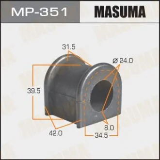 Втулка стабілізатора заднього Toyota Land Cruiser (-07) (Кратно 2 шт) Masuma для MASUMA MP351 фото товару