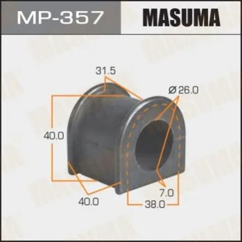 <strong>Втулка стабілізатора (MP-357) MASUMA MP357 (фото 1)</strong>