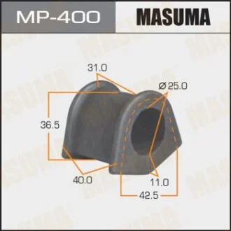 Втулка стабілізатора переднього Toyota Corolla (-00) (Кратно 2 шт) Masuma для MASUMA MP400 фото товару