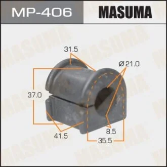 Втулка стабилизатора переднего Toyota Prius (03-11) (Кратно 2 шт) Masuma для MASUMA MP406 фото товара