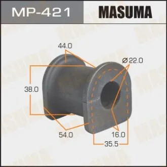 Втулка стабілізатора переднього Mitsubishi (Кратно 2 шт) Masuma для MASUMA MP421 фото товару