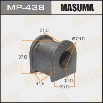 <strong>Втулка стабілізатора переднього Toyota (Кратно 2 шт.)) Masuma MASUMA MP438 (фото 1)</strong>