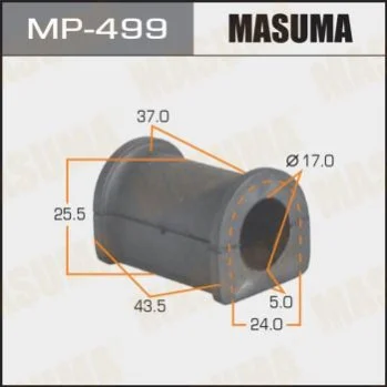 <strong>Втулка стабілізатора переднього Mitsubishi Galant (-00) (Кратно 2 шт) Masuma MASUMA MP499 (фото 1)</strong>