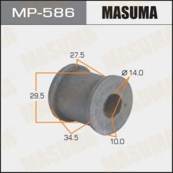 <strong>Втулка стабілізатора заднього Lexus RX 350 (06-09)/ Toyota Highlander (10-13) (Кратно 2 шт) Masuma MASUMA MP586 (фото 1)</strong>