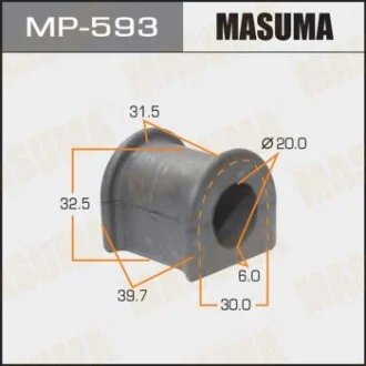 Втулка стабілізатора переднього Toyota (Кратно 2 шт.)) Masuma для MASUMA MP593 фото товару
