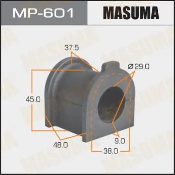 <strong>Втулка стабілізатора переднього Toyota FJ Cruiser (06-09), Land Cruiser Prado (02-09) (Кратно 2 шт) Masuma MASUMA MP601 (фото 1)</strong>